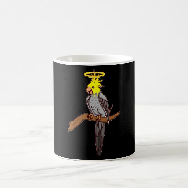 COCKATIEL HOLY Cockatiel Gift Parakeet Bird Lover Coffee Mug (Center)