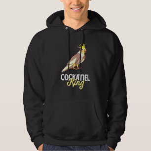 Cockatiel King Crown Cockatoo Bird Owner Parrot P Hoodie