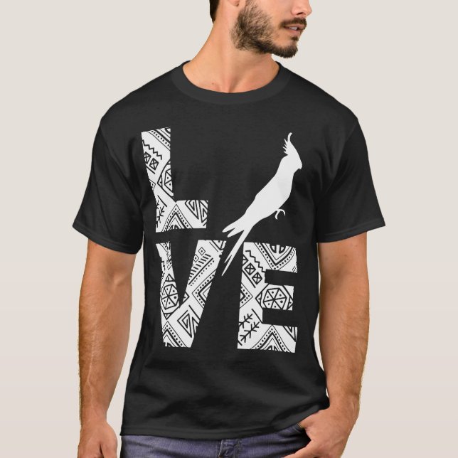 cockatiel Love T-Shirt (Front)