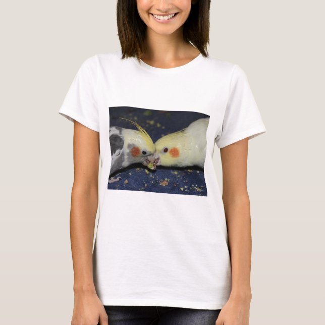 Cockatiel Love T-Shirt (Front)