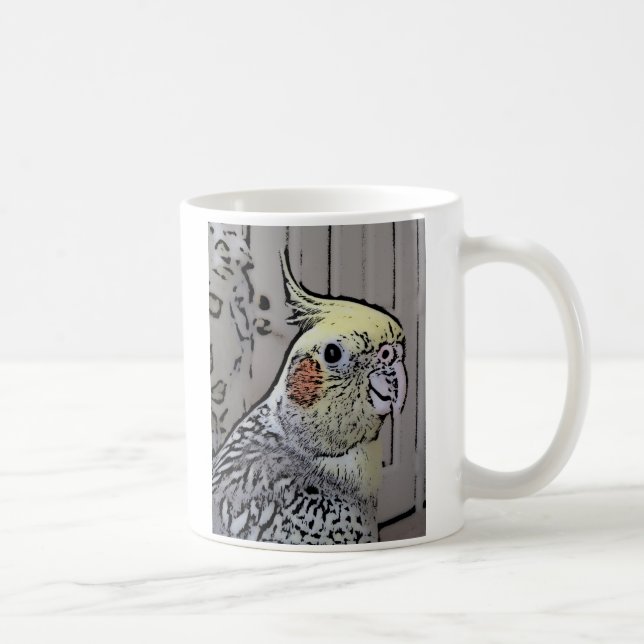 Cockatiel Lover! Coffee Mug (Right)