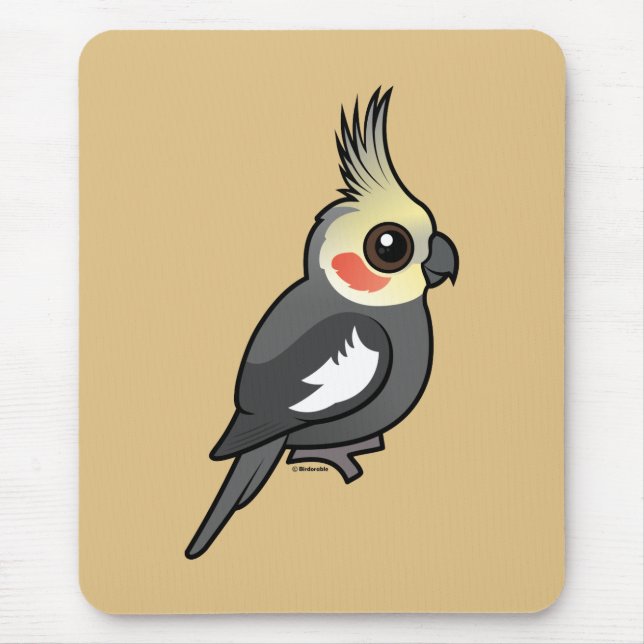 Cockatiel Mouse Pad (Front)