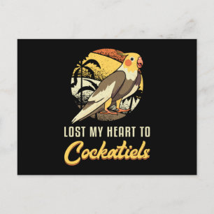 Cockatiel Owners Lost My Heart To Cockatiels Bird Postcard