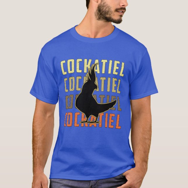 Cockatiel Owners Parrot Lover Cute Cockatiels Bird T-Shirt (Front)