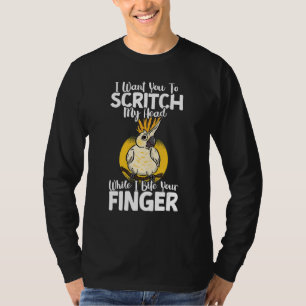 Cockatiel Parrot Bird Watcher Cockatiel  Cockatoo  T-Shirt
