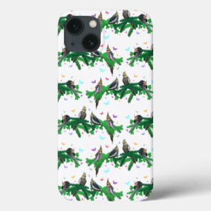 Cockatiel Party iPad Air Case (choose colour)