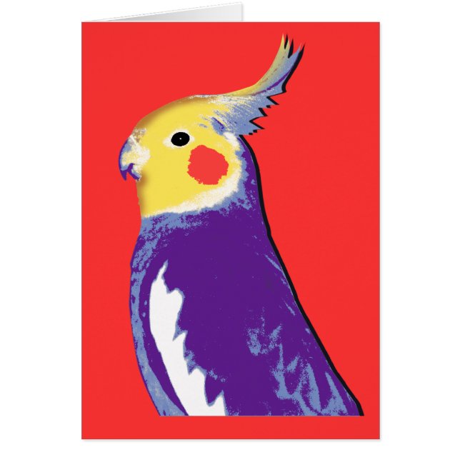 Cockatiel Pop Art (Front)