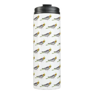 Cockatiel Thermal Tumbler (choose colour)