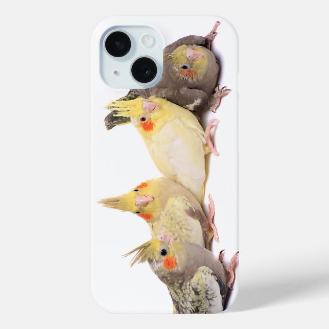 Cockatiels Case-Mate iPhone Case (Back)