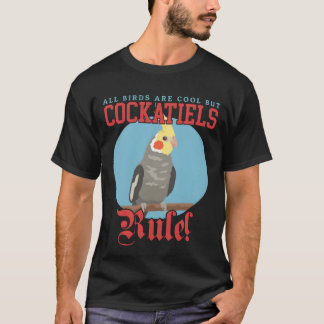 Cockatiels Rule Bird Owner Cockatiel vintage T-Shirt