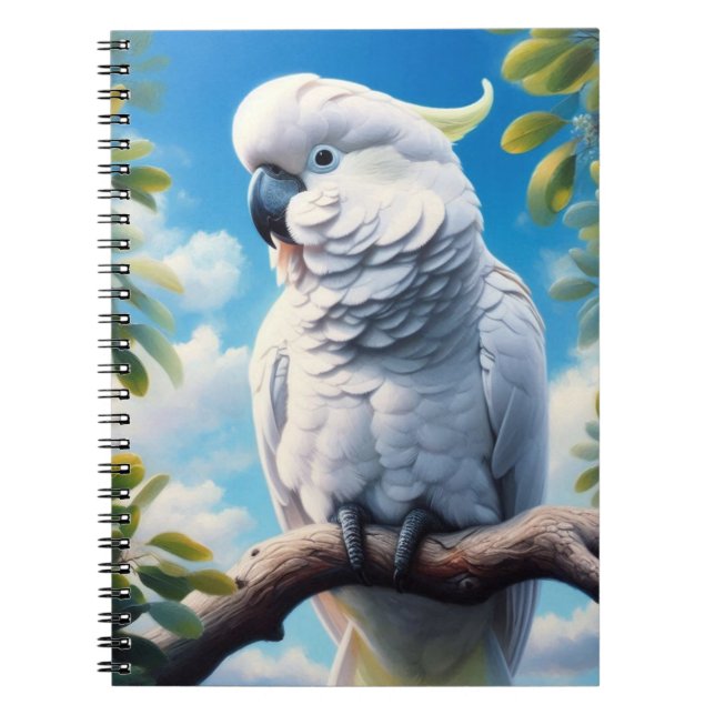 Cockatoo art  notebook (Front)