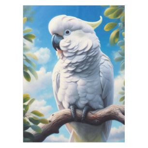 Cockatoo art tablecloth