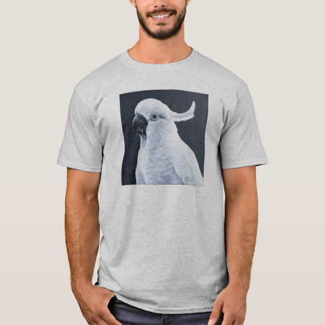 Cockatoo B&W T-shirt (Front)