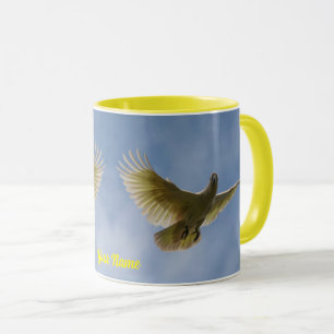 Cockatoo Bird Parrot Australia Yellow Photo Mug