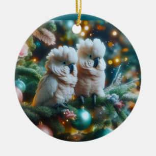 Cockatoo Christmas Ornament