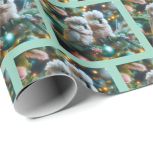Cockatoo Christmas Wrapping Paper