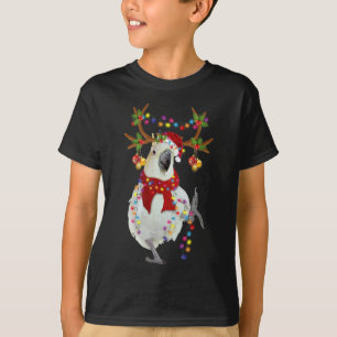 Cockatoo Gorgeous Reindeer Christmas Tree Light Xm T-Shirt