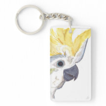 Cockatoo Keychain