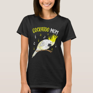 Cockatoo Mom Parrot Bird Women T-Shirt