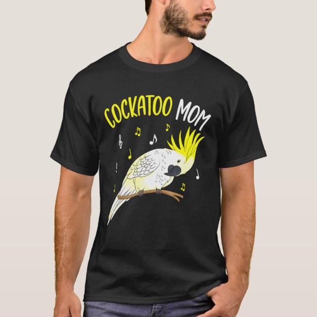 Cockatoo Mom Parrot Bird Women T-Shirt (Front)