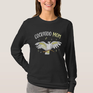 Cockatoo Mom Parrot Bird Womens T-Shirt