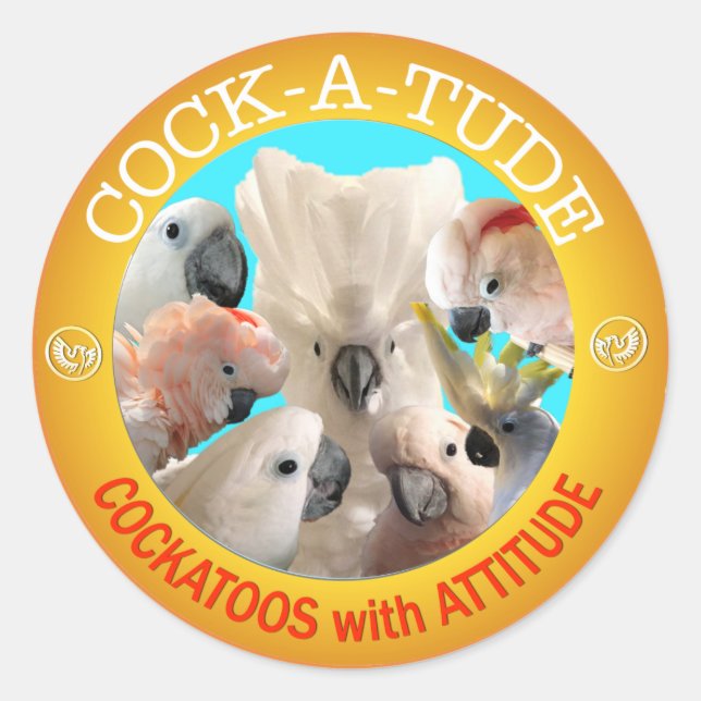 Cockatude Stickers (Front)
