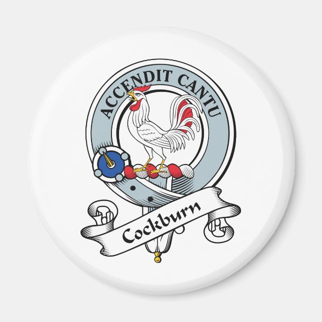 Cockburn Clan Badge Magnet (Front)