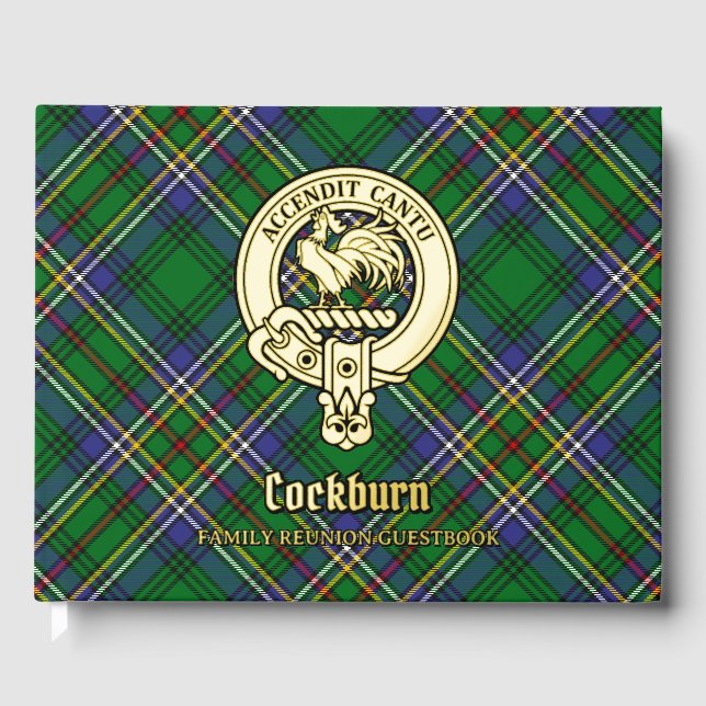 Cockburn Family Reunion Guest Book (Front)