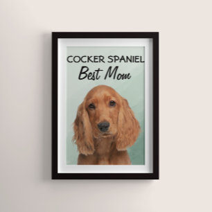 Cocker Spaniel Best Mom  Poster