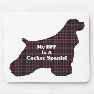 Cocker Spaniel BFF Mouse Pad