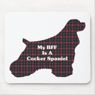Cocker Spaniel BFF Mouse Pad