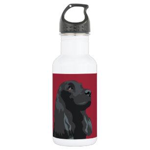 Cocker Spaniel - Black - Basic Breed Templates 532 Ml Water Bottle
