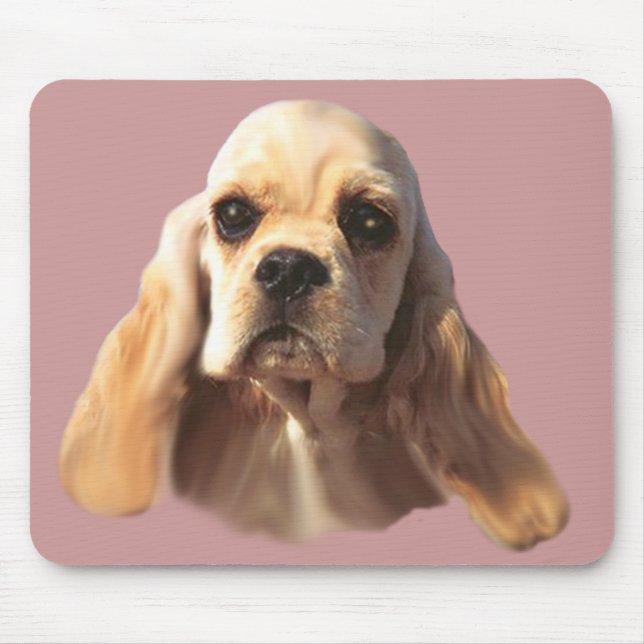 Cocker Spaniel Blondie Mousepad (Front)