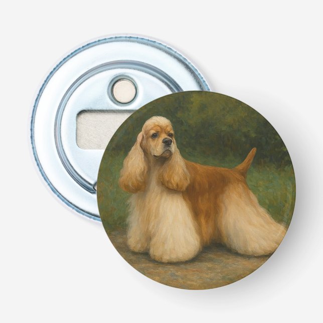 Cocker Spaniel Bottle Opener (Front)