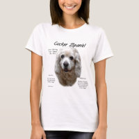 Cocker Spaniel (buff) History Design