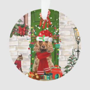 Cocker Spaniel Chien Noël