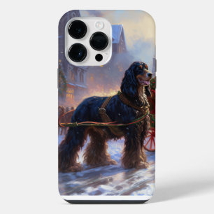 Cocker Spaniel Christmas Festive Season iPhone 14 Pro Max Case