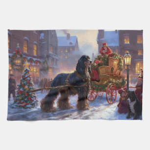 Cocker Spaniel Christmas Festive Season Kitchen Towel