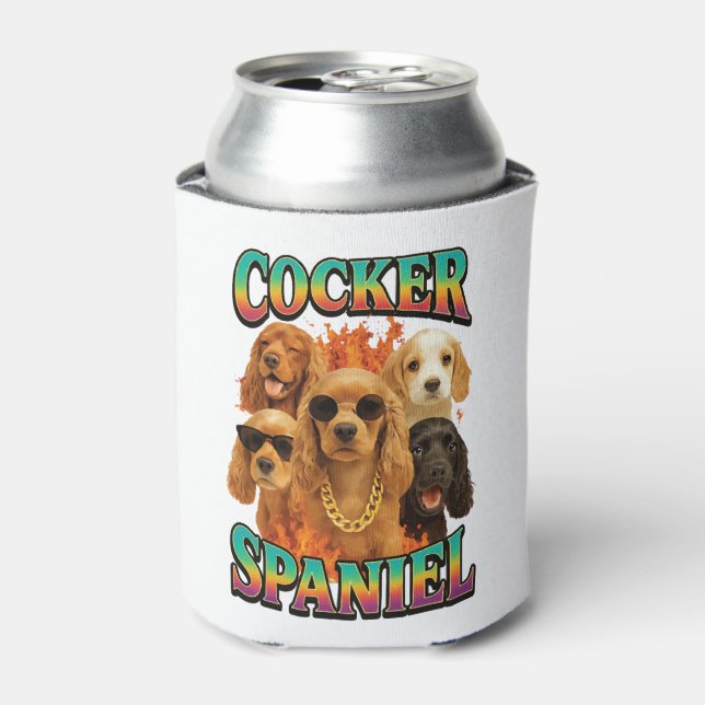 Cocker Spaniel Copy Can Cooler (Can Front)