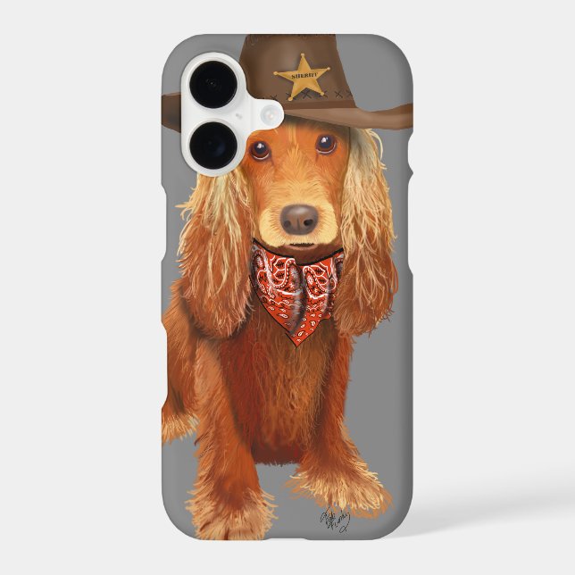 Cocker Spaniel Cowboy (Back)