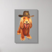 Cocker Spaniel Cowboy