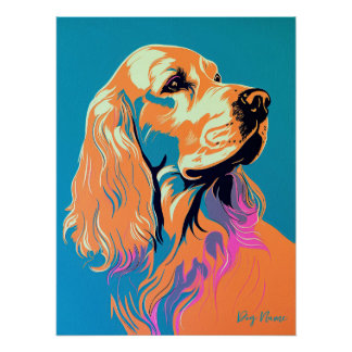 Cocker Spaniel Dog 002 - Bruno Pokopen Poster