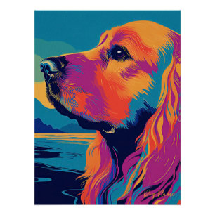 Cocker Spaniel Dog 003 - Bruno Pokopen Poster