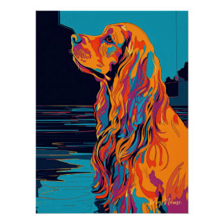 Cocker Spaniel Dog 005 - Bruno Pokopen Poster