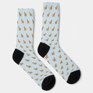Cocker Spaniel Dog Breeds Pattern Socks