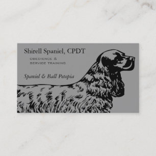 Cocker Spaniel Dog Business Card