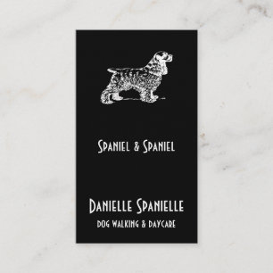 Cocker Spaniel Dog Business Card