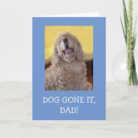 Cocker Spaniel Dog Gone It Father's Day