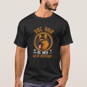 Cocker Spaniel Dog Hair Is My Accessory Funny Dog T-Shirt