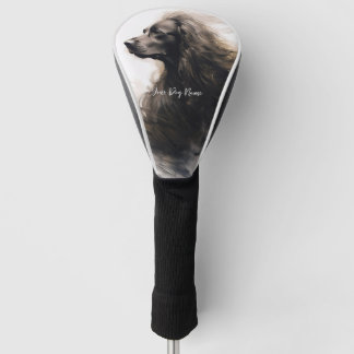 Cocker Spaniel Dog in the wind 003 - Yacobsen Dero Golf Head Cover